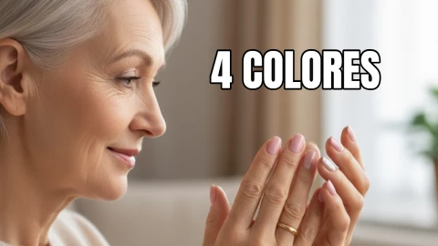 Los 4 colores de uñas que te hacen lucir más joven; tus manos se verán de porcelana