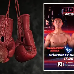 Hora EXACTA de inicio de la pelea de box de Ángel ‘Camaleón’ Ayala vs. Rubén Lezama, para verla gratis y online por Azteca 7