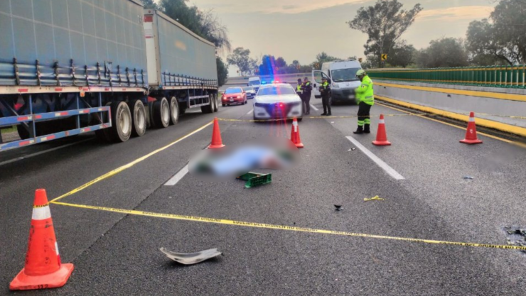 Accidente autopista México-Cuernavaca