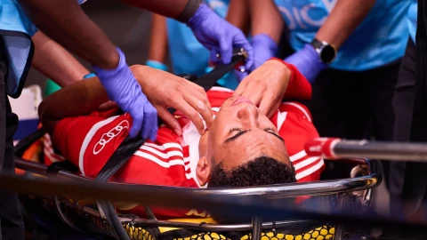 Jamal Musiala no mostr&oacute; rencor tras su lesi&oacute;n