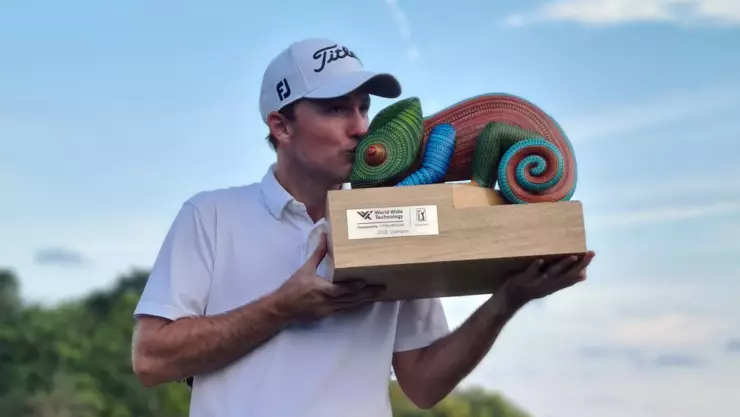 Russell Henley con el titulo en Mayakoba 2022