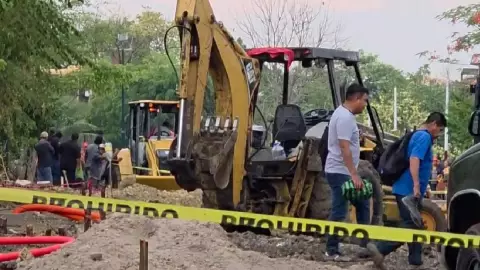 Hombre muerte enterrado en Coatzintla