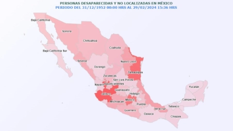 Los 10 estados donde desaparecen más personas en México
