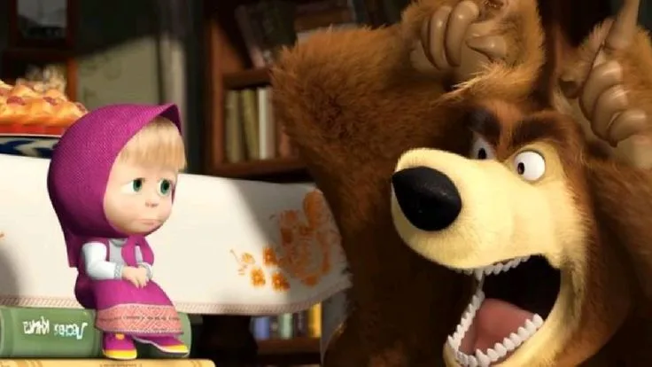 4 capítulos de Bluey y Masha y el Oso que ayudan a los niños a controlar el enojo y expresar lo que sienten
