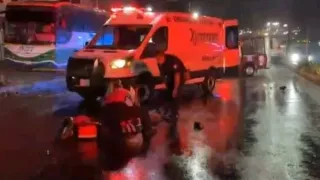 Así un hombre quedó gravemente herido tras ser atropellado en Xicotepec; responsable se fugó