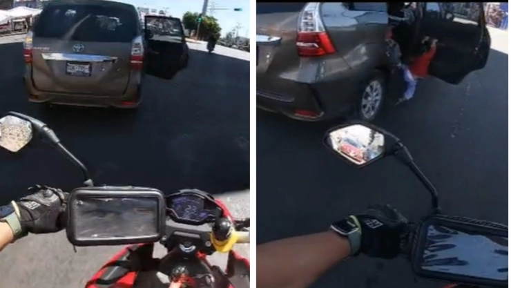 Puebla auto niño video