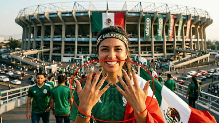 7 diseños de uñas para apoyar a México en el Mundial 2026: están hermosas