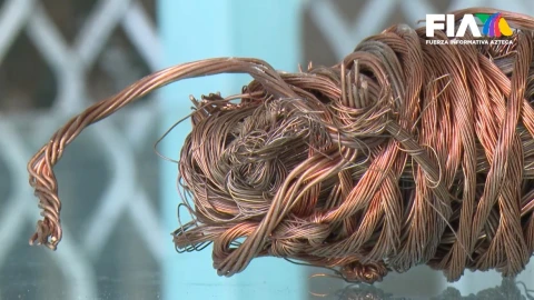 El kilo de cobre puede costar hasta 150 pesos, material con el que está hecho el cableado eléctrico