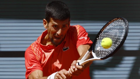 Novak Djokovic en Roland Garros