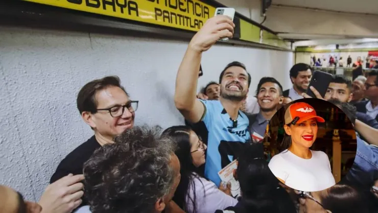“No eres el único": Sandra Cuevas se lanza contra Salomón Chertorivski por andar en Metro CDMX