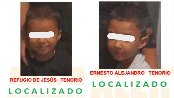 Desactivan Alerta Amber hermanos Refugio de Jesús Ernesto Tenorio Coahuila