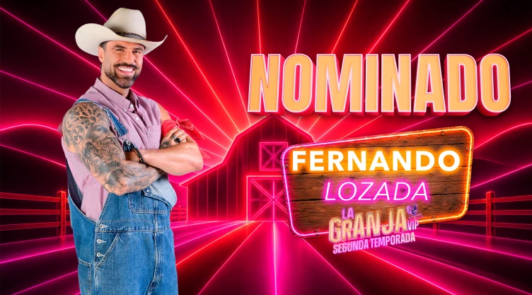 CONFIRMADO Fernando Lozada es el PRIMER NOMINADO de la semana 7 en La Granja VIP, por El Legado de Pimpinela Escarlata.jpg