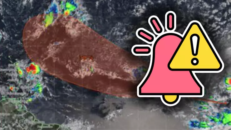 ¡Atención, Atlántico! Vigilan formación de zona de baja presión que aumenta probabiliad de desarrollo ciclónico