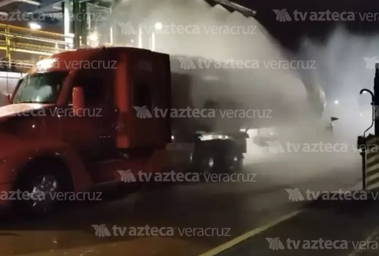 La fuga ocurrió al interior del Complejo Petroquímico Cosoleacaque, en Minatitlán