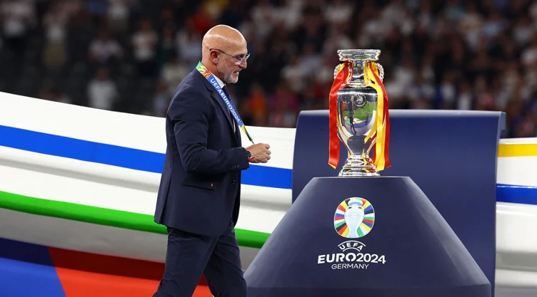 Luis de la Fuente, técnico de la selección de España