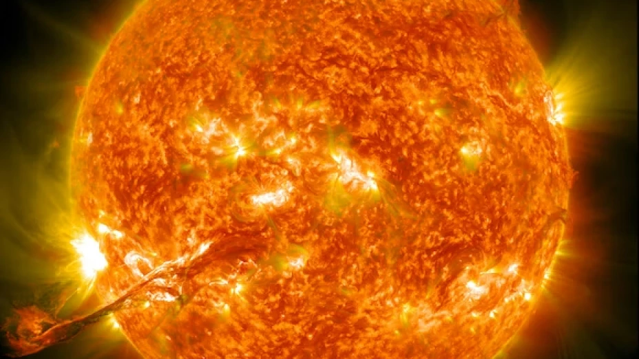 tormenta solar