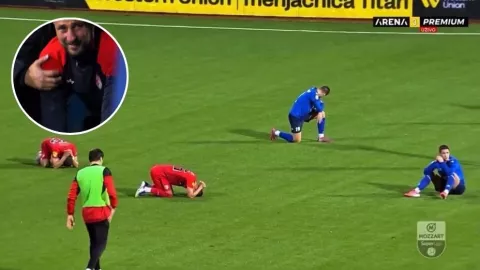 El DT murió en pleno partido de su equipo en la Liga de Serbia