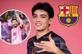 Prensa española asegura que Lionel Messi recomendó a Gilberto Mora para el FC Barcelona