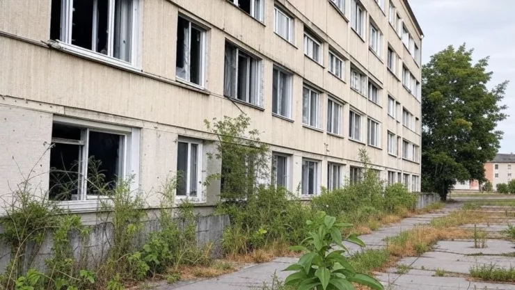 Imagen de un edificio generada con inteligencia artificial