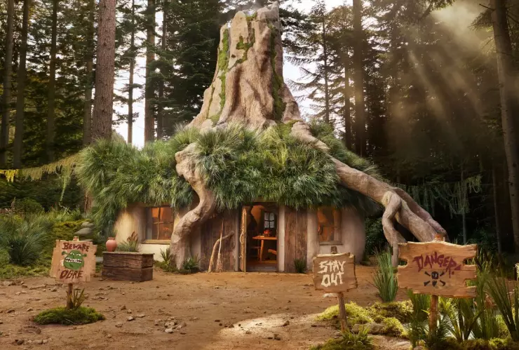 pantano de Shrek se rentará en airbnb