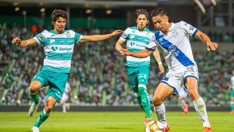 Santos venció con marcador de 3-0 a Puebla en la semifinal de ida del Torneo Clausura Guardianes 2021