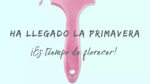 Imágenes del equinoccio de primavera con frase para desear buenos días