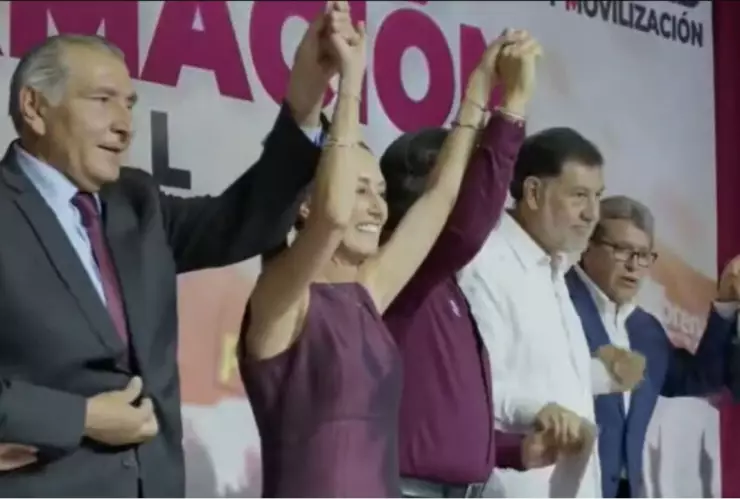 Claudia Sheinbaum es elegida como coordinadora de la Defensa de la 4T