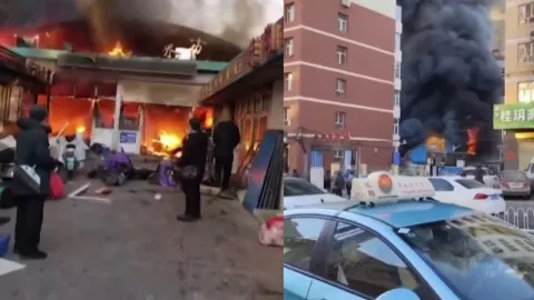 Incendio mercado Liguang en China hoy sábado 4 de enero de 2025 ¿Qué pasó?