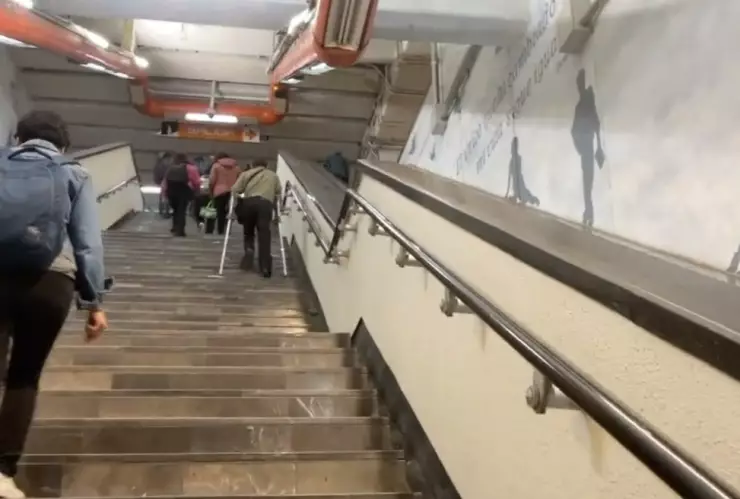 Escaleras Metro CDMX