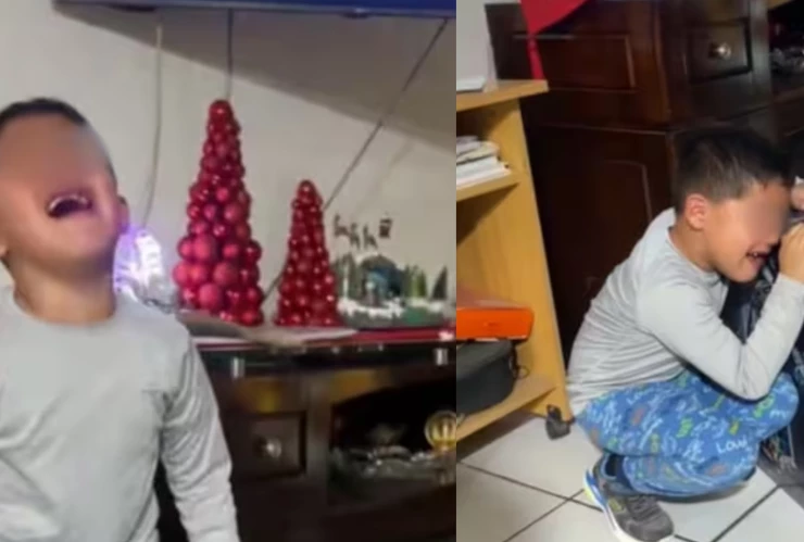 Niño compra LEGOS con tarjeta de su mamá.