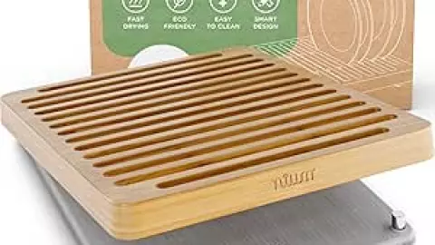 4 formas de secar los platos de la cocina sin usar el escurridor tradicional