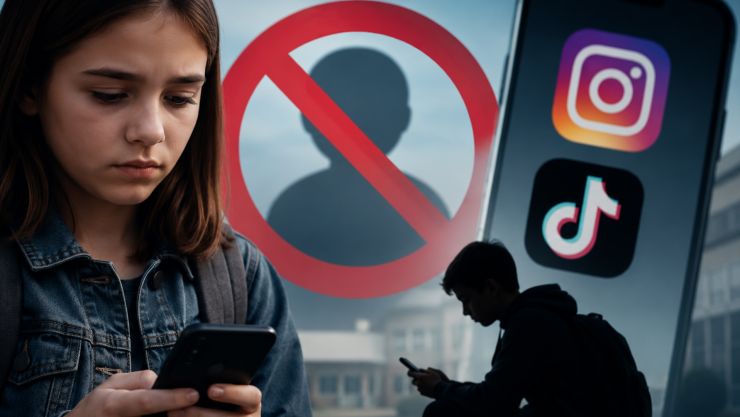 Prohiben las redes sociales