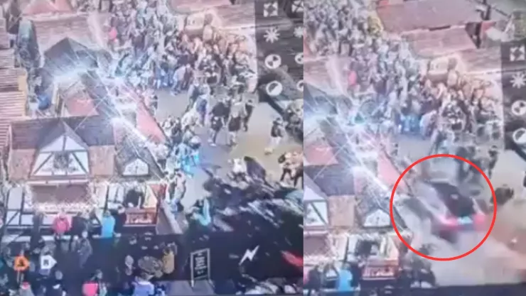 Atropello masivo en Magdeburgo, Alemania: VIDEO