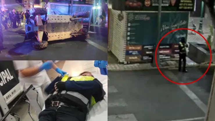 Oficial de tránsito atropellada en San Juan del Río Querétaro