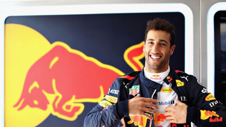 Daniel Ricciardo, piloto de pruebas de Red Bull en la Formula 1