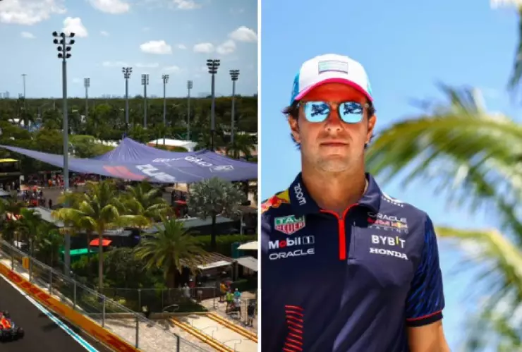 Este es el ESPECTACULAR casco de Checo Pérez para el GP de Miami 2024.jpg