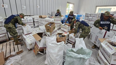La Marina entregará víveres a damnificados por el Huracán “John” en Guerrero