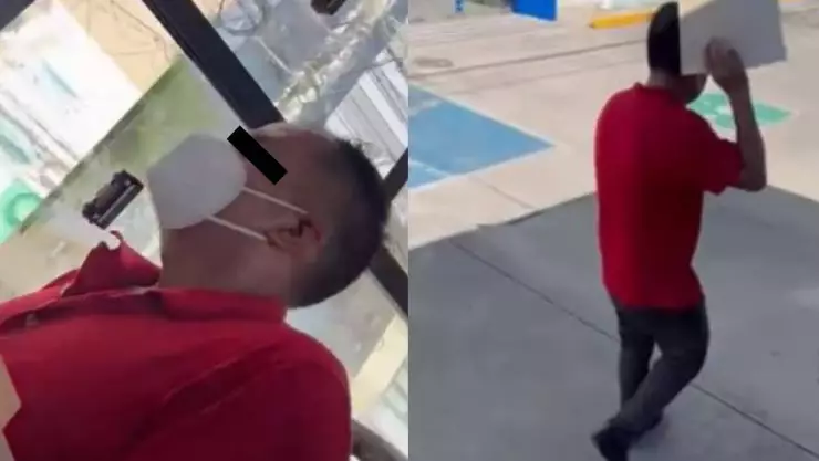 Exhiben a hombre ‘tocándose’ en autobús de Cancún