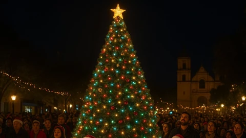 Encendido del árbol