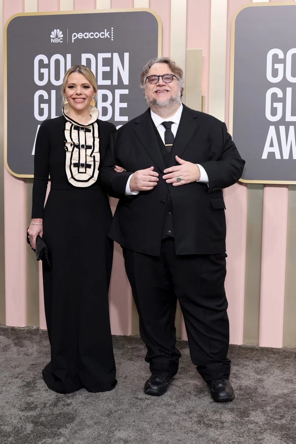 guillermo del toro con su esposa Kim Morgan