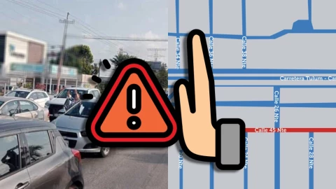 ¡Precaución! Esta es la razón del cierre en la calle 45 Norte en Playa del Carmen HOY: Horario y vías alternas