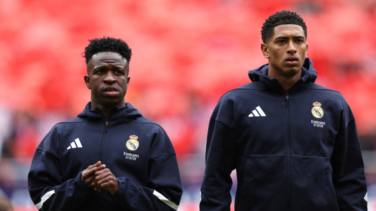 Vinícius y Jude Bellingham