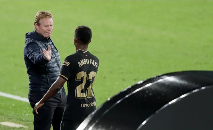 ANSU FATI Y RONALD KOEMAN