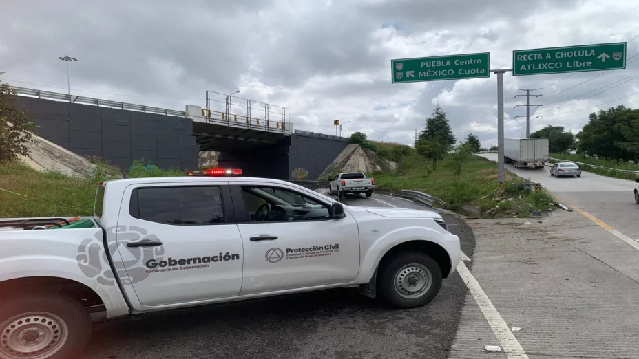 Periférico Ecológico inundación
