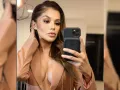 La marca incluye ropa, artículos y geles reductores, los cuales Meylin no solo vende, también modela y promociona en sus redes sociales. | Fotos: INSTAGRAM / @meylinzuniga