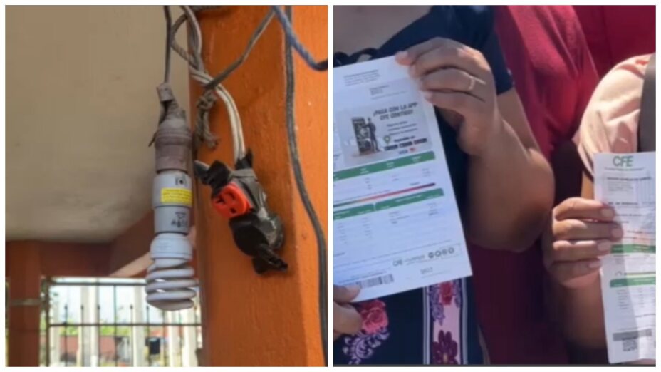 Apagones en Tabasco debido a ola de calor