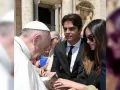 famosos con el papa francisco