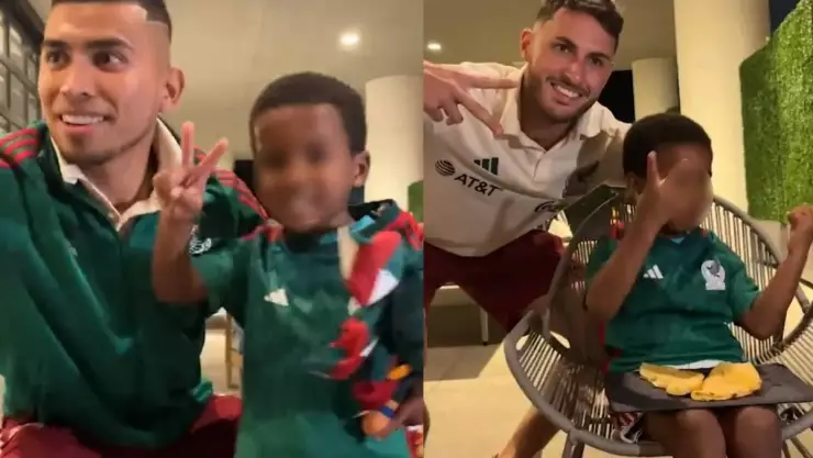 TRI sorprende a niño etiope.