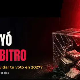 Se cayó el árbrito.