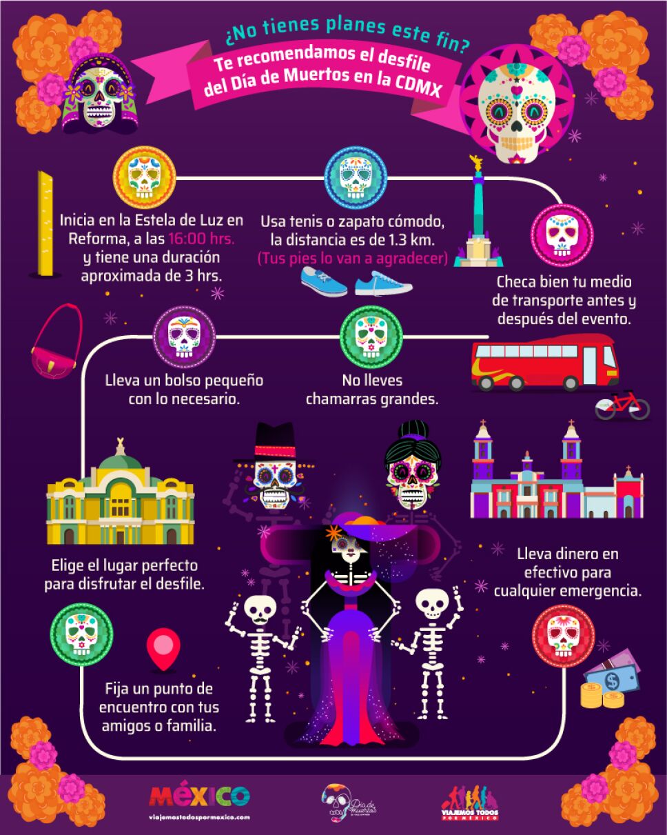 desfile día de muertos
